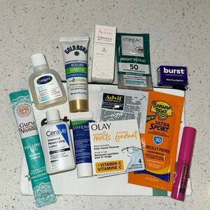 $25 or 🔴FREE SAMPLE SIZE PRODUCTS WITH ANY PURCH OVER $50🔴